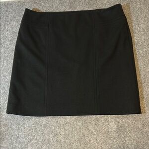 Ann Taylor LOFT Elegant Black Women's Lined Skirt Size 10P Petite